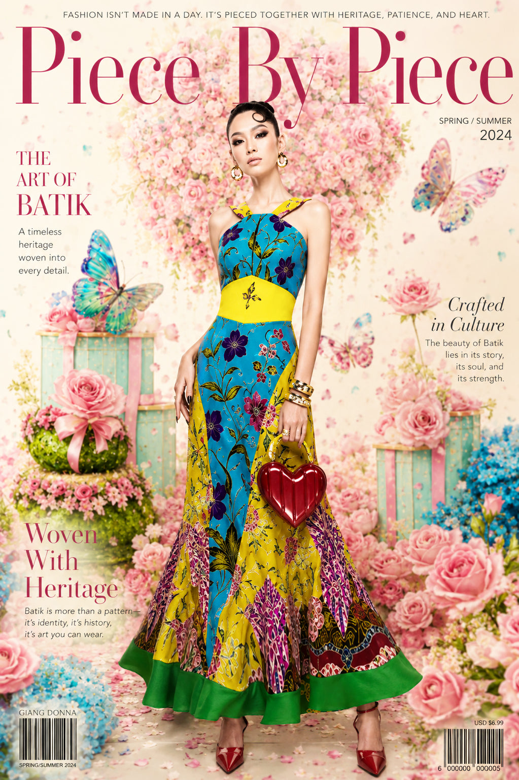 Reversible Batik Fashion / Patchwork Series