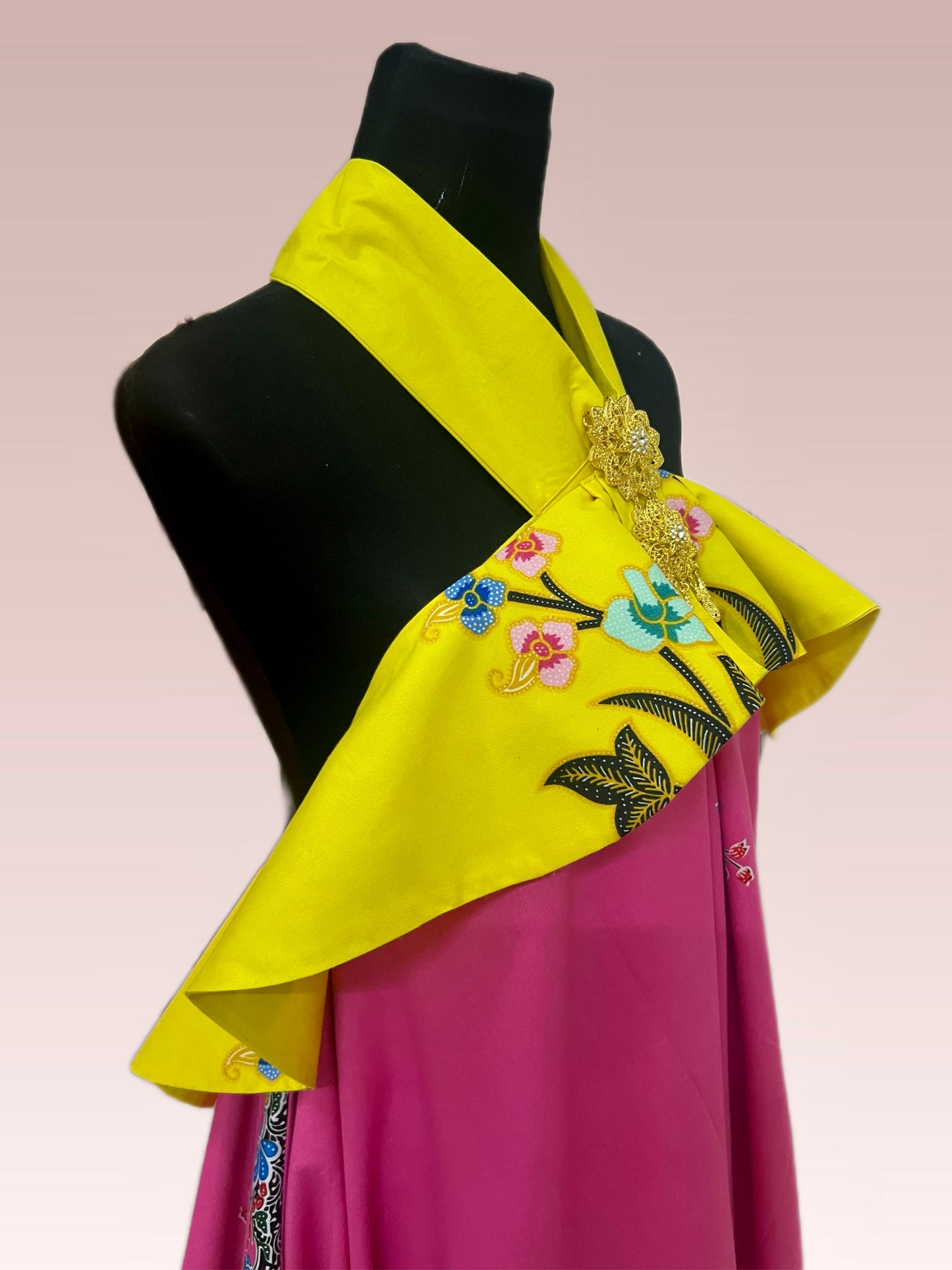 Reversible Batik Resort Dress ( size free)