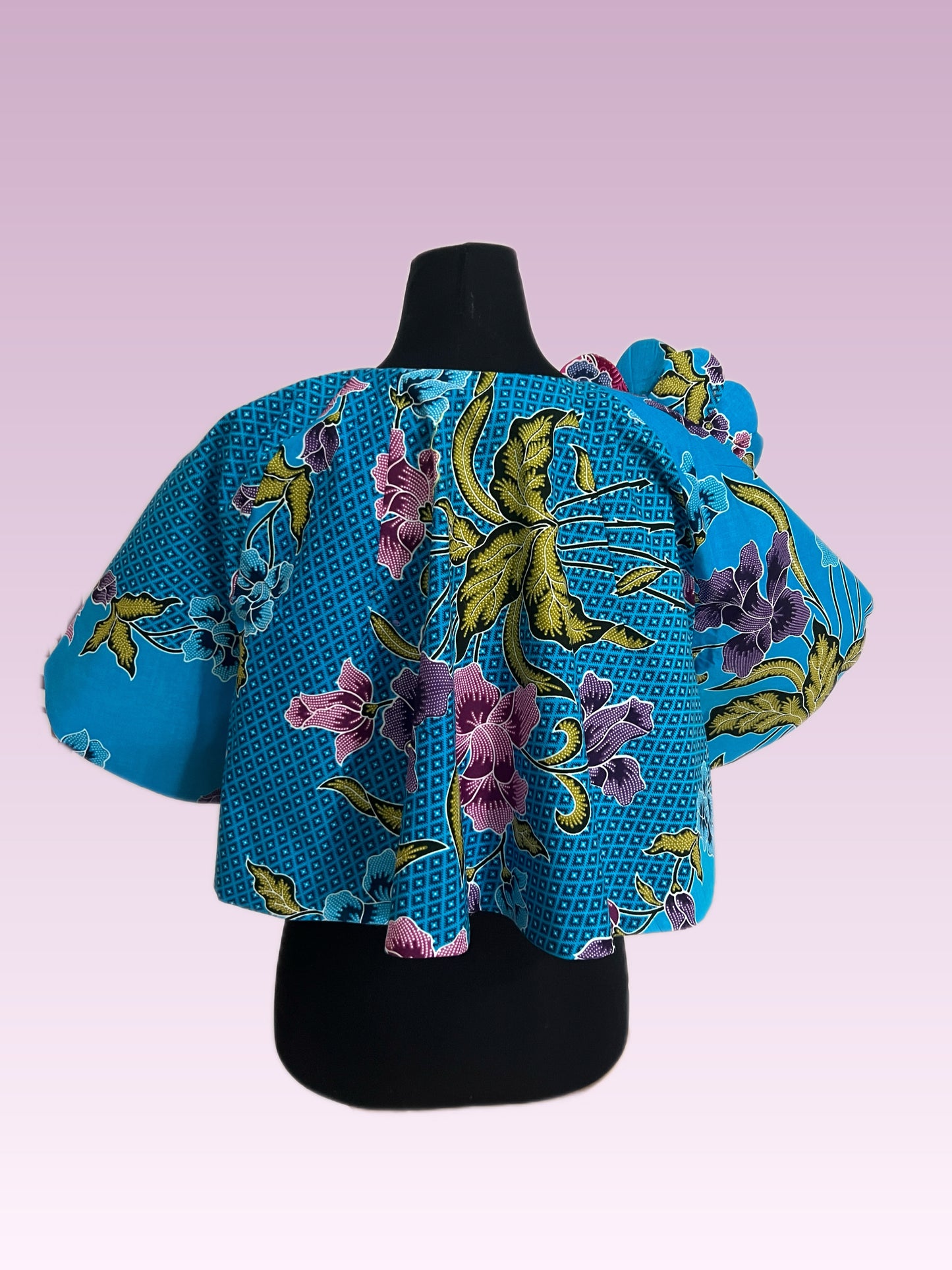 Batik Cape Jacket （M-L size)