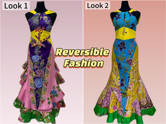 Reversible Batik Fashion / Patchwork Series