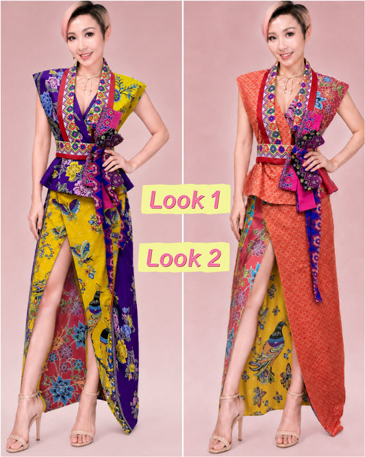 Reversible Batik Cultural  Wear （size M-L）