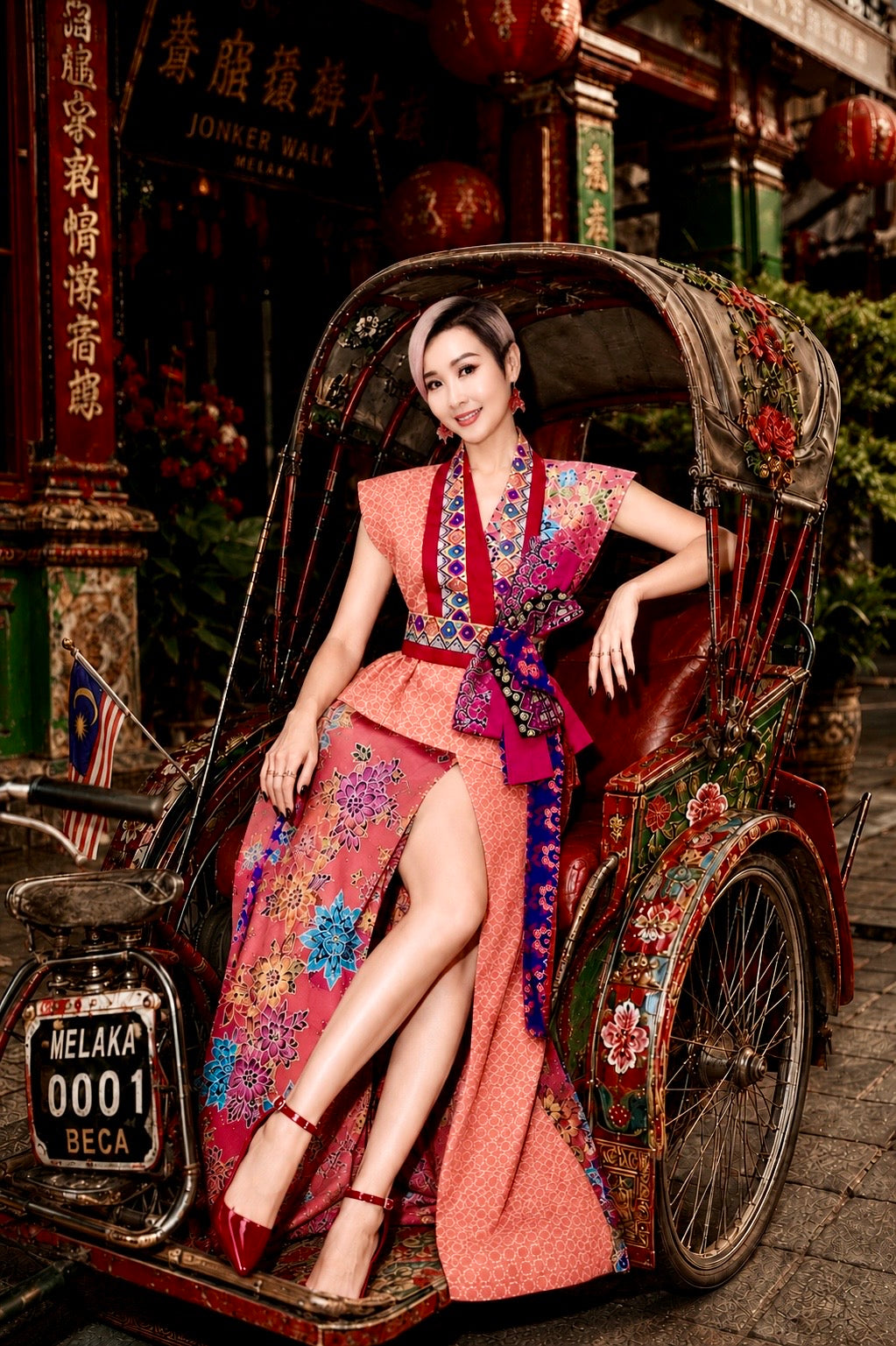 Reversible Batik Cultural  Wear （size M-L）
