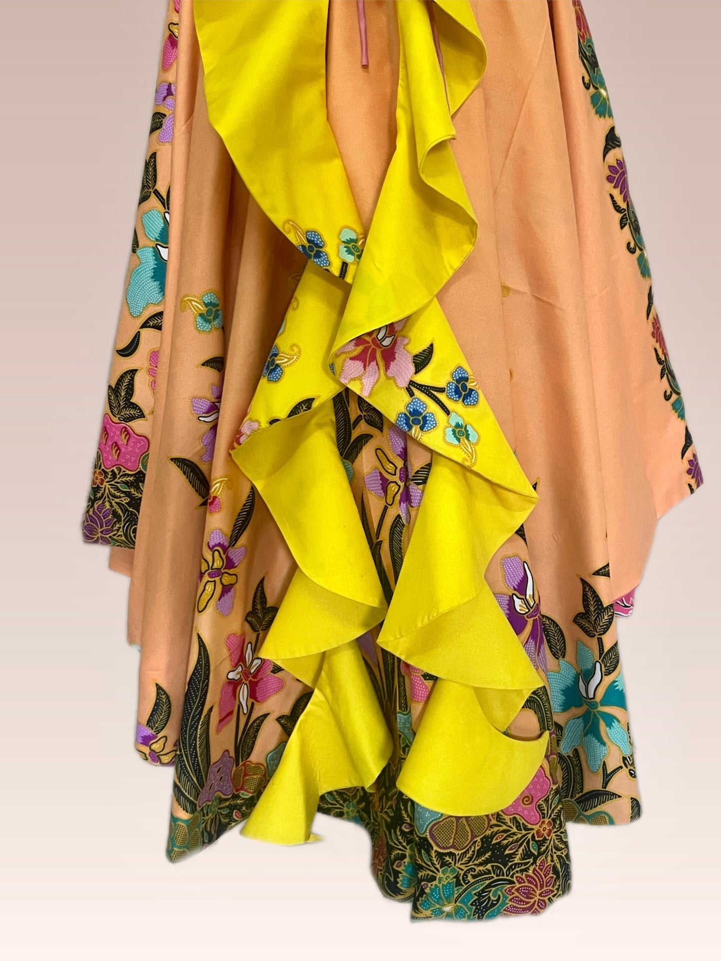 Reversible Batik Resort Dress ( size free)