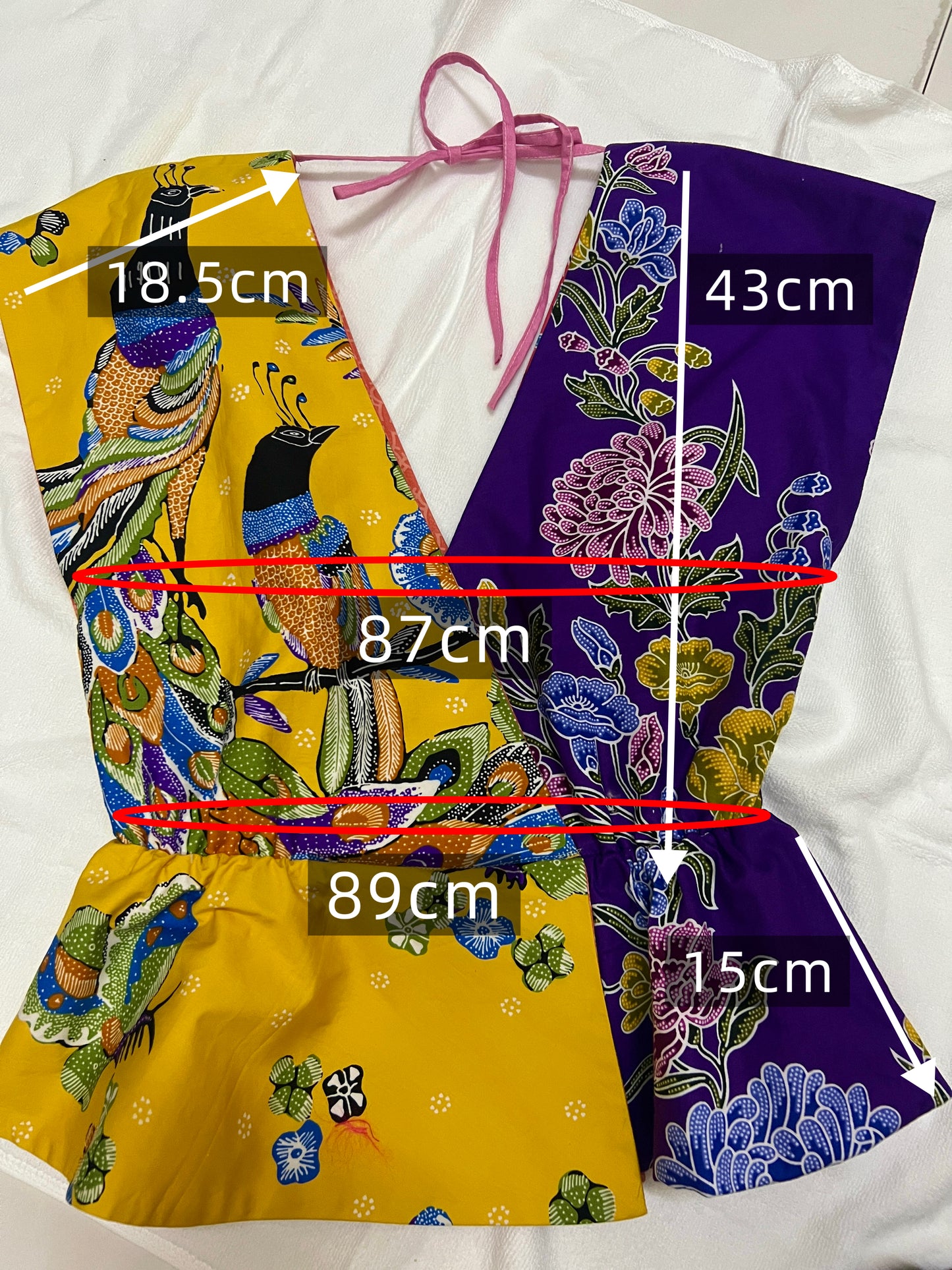 Reversible Batik Cultural  Wear （size M-L）